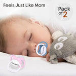 Load image into Gallery viewer, Mama Jama Baby Soother with Cap (Pack of 2)