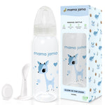 Load image into Gallery viewer, Glow in the dark PP feeding bottle 225ml ( Blue - Dear )