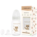 Load image into Gallery viewer, Glow in the dark PP feeding bottle 125ml ( Brown - Fox)