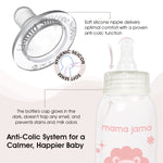 Load image into Gallery viewer, Glow in the dark PP feeding bottle 225ml ( Pink - Lion)