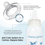 Load image into Gallery viewer, Glow in the dark PP feeding bottle 225ml ( Blue - Dear )