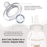 Load image into Gallery viewer, Glow in the dark PP feeding bottle 125ml ( Brown - Fox)