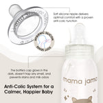 Load image into Gallery viewer, Glow in the dark PP feeding bottle 225ml ( Brown - Fox)