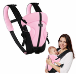 Load image into Gallery viewer, Baby Carrier (Pink & Black)