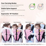 Load image into Gallery viewer, Baby Carrier (Pink & Black)
