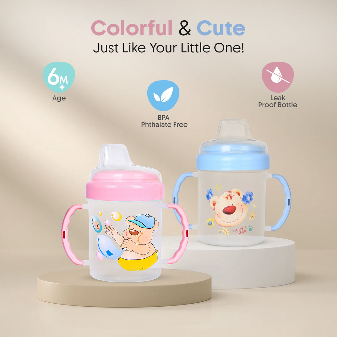 Baby Drinking Sipper with Soft Silicone Spout