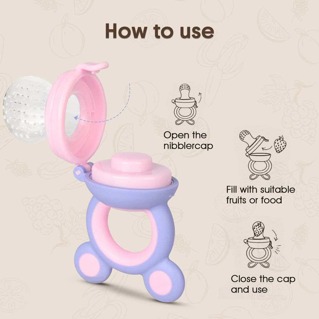 Mama Jama Fruit Nibbler – Safe &amp; Simple Feeding (Random)