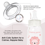Load image into Gallery viewer, Glow in the dark PP feeding bottle 125ml ( Pink - Lion)
