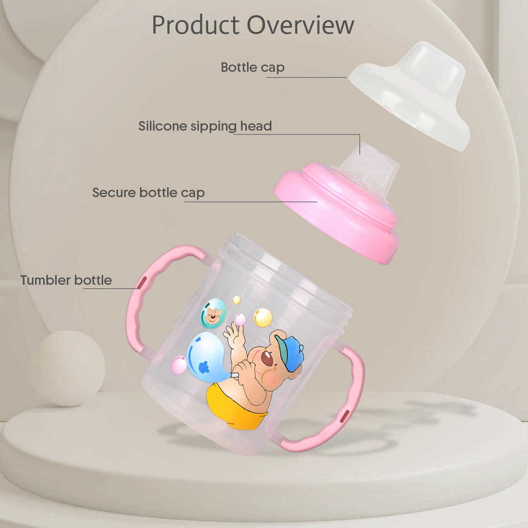 Baby Drinking Sipper with Soft Silicone Spout