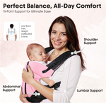 Load image into Gallery viewer, Baby Carrier (Pink &amp; Black)
