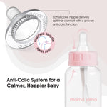 Load image into Gallery viewer, Glass Feeding Bottle 225ml ( Pink - Lion)
