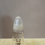 Load and play video in Gallery viewer, Glow in the dark PP feeding bottle 125ml ( Pink - Lion)

