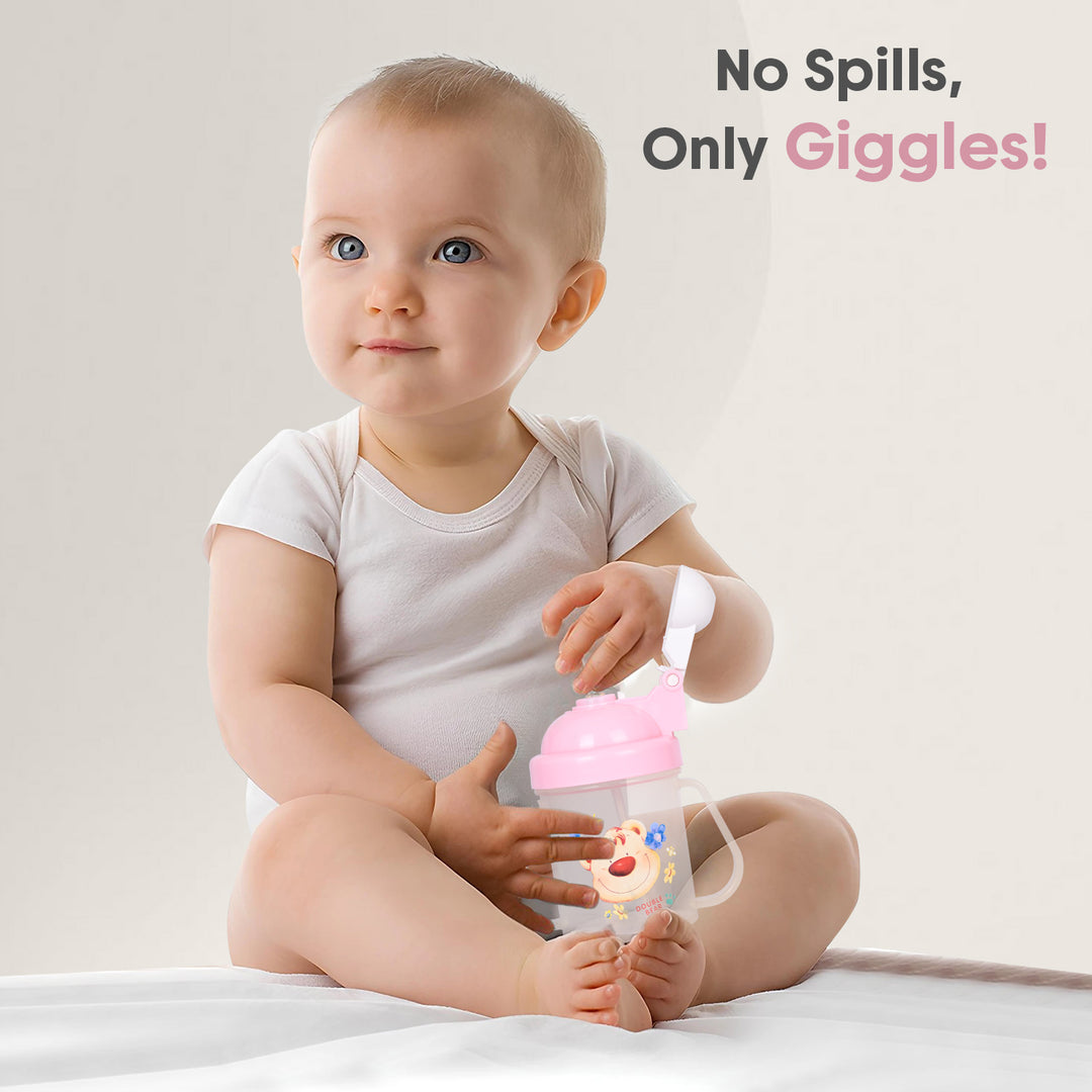 Baby Drinking Sipper with Straw